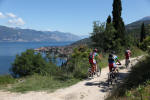 Mountain Bike in Torri del Benaco sur le Lac de Garde