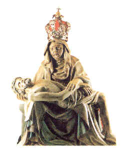 Statue de la Vierge Addolorata Â«Madonna della CoronaÂ»