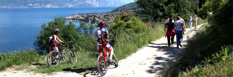 Mountain Bike au Lac de Garde Ã  Torri del Benaco